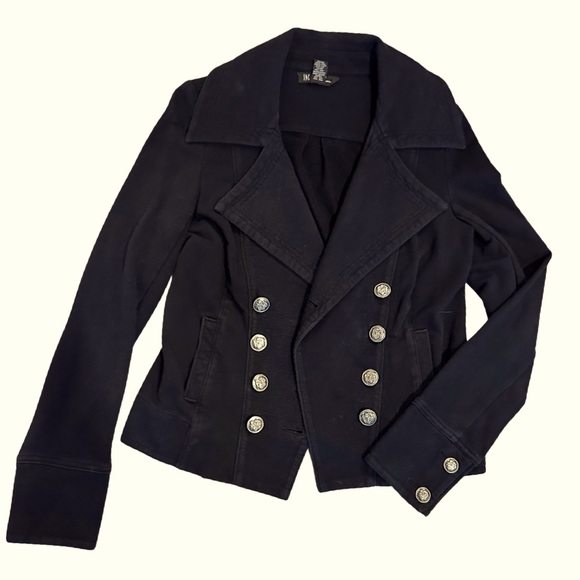 INC International Concepts Jackets & Blazers - INC black lightweight jacket